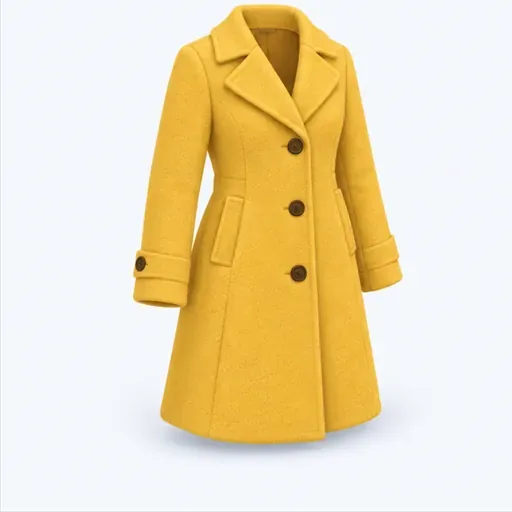 le manteau jaune: abrigo amarillo