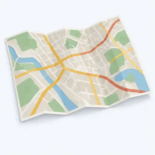 le plan: mapa