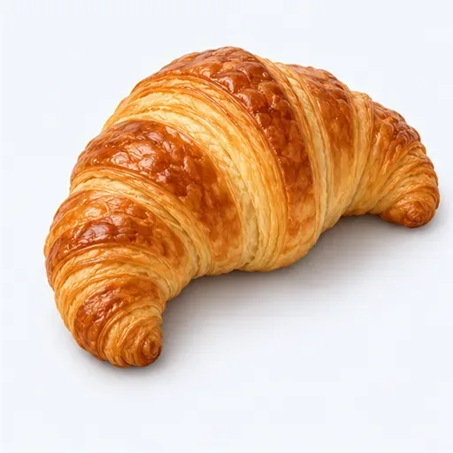 un croissant: a croissant