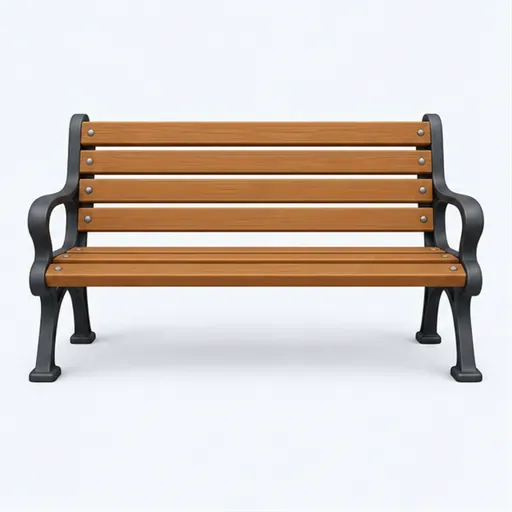 un banc: 一张长椅