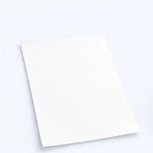 la feuille de papier: sheet of paper