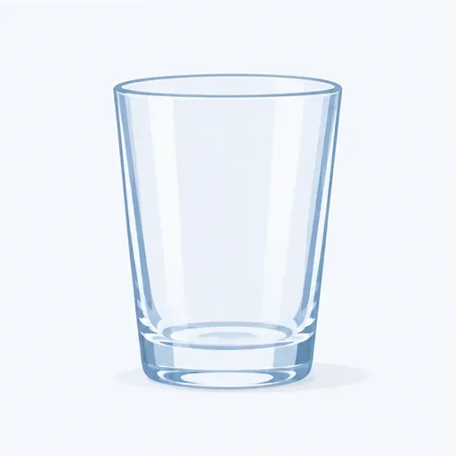 le verre: drinking glass