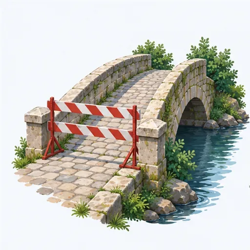 le pont: bridge