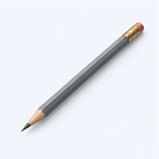 le crayon: pencil
