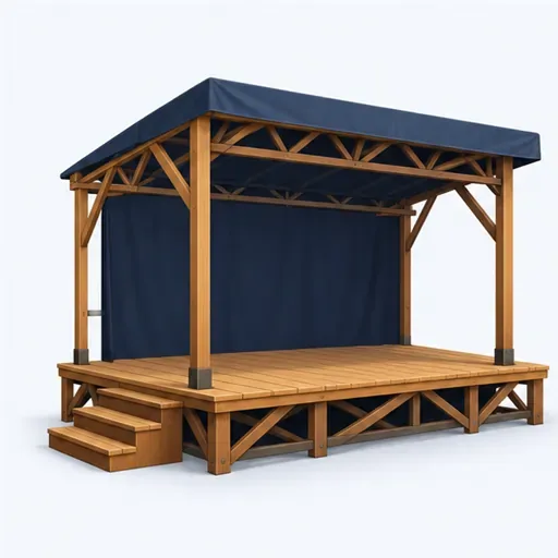 la scène: stage