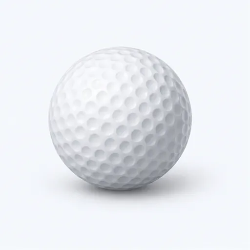 la balle de golf: golf ball