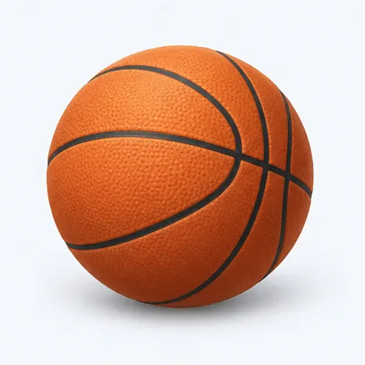 le ballon de basket: basketball