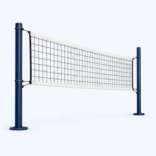 le filet de volley: volleyball net