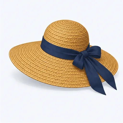 le chapeau de paille: straw hat