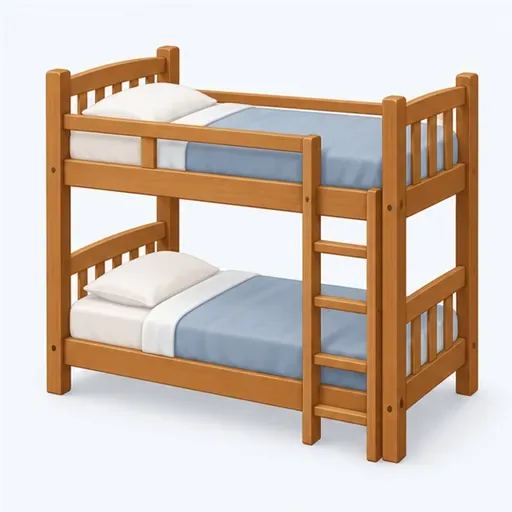 le lit superposé: bunk bed