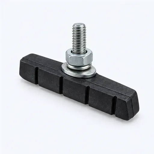 le patin de frein: rim brake pad