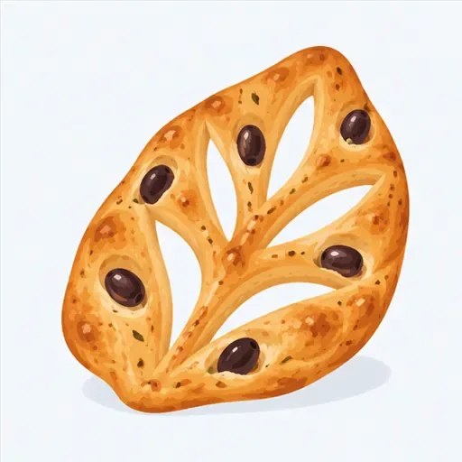 la fougasse: fougasse