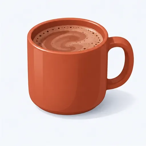 le chocolat chaud: hot chocolate
