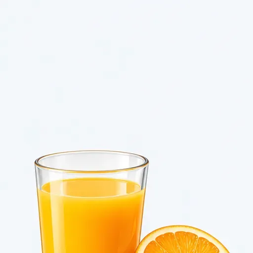 le jus d’orange: orange juice