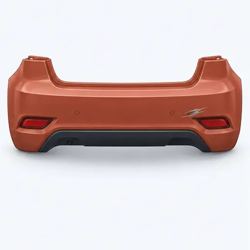 le pare-chocs arrière: rear bumper