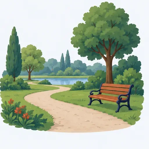le parc: park
