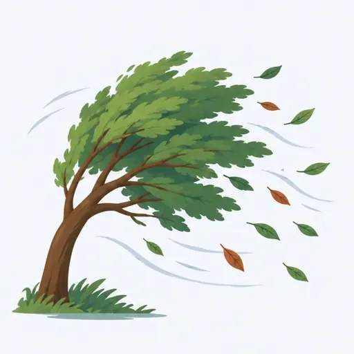 le vent: wind
