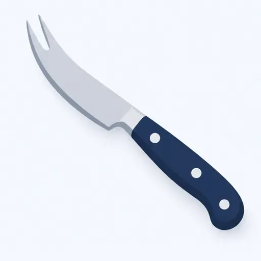 le couteau à fromage: cuchillo para queso