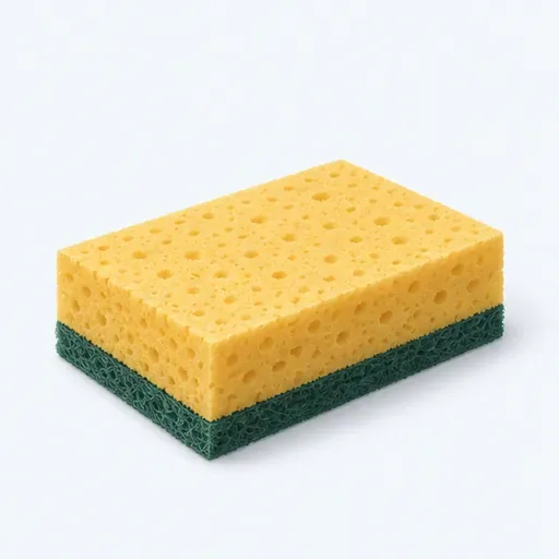 l'éponge (f.): sponge