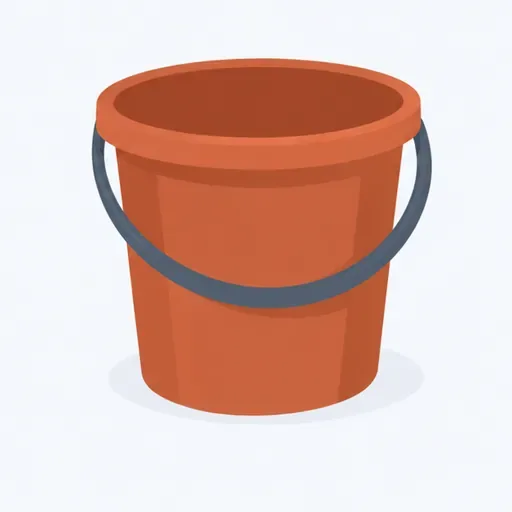 le seau: bucket