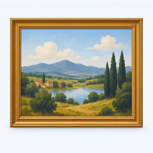 un tableau: 画作