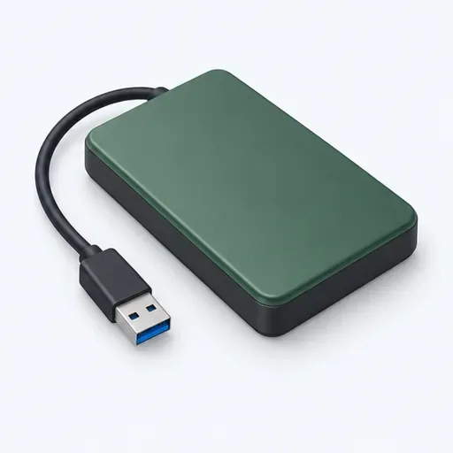 le disque dur externe: external hard drive