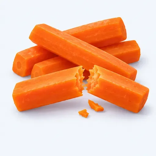les carottes croquantes: crunchy carrots