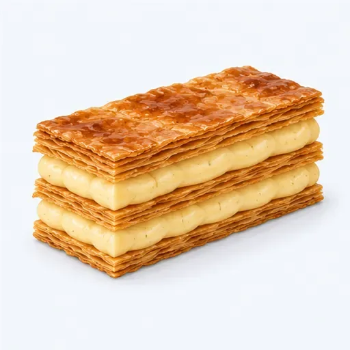 le mille-feuille: custard slice