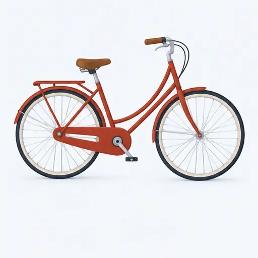 le vélo: bicycle