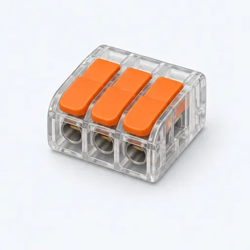 la borne de connexion: wire connector
