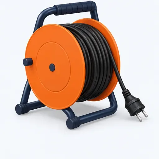 l’enrouleur (m.): cable reel