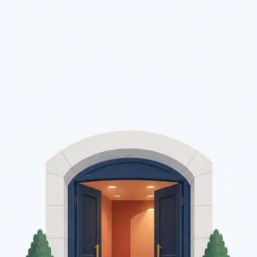 une entrée: an entrance