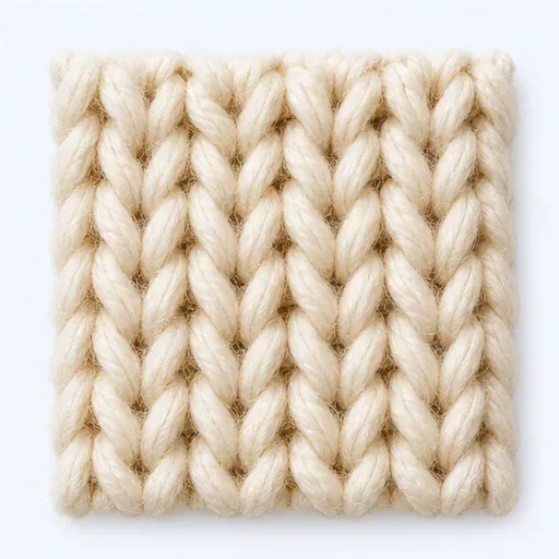 la maille: knitted structure; knit fabric