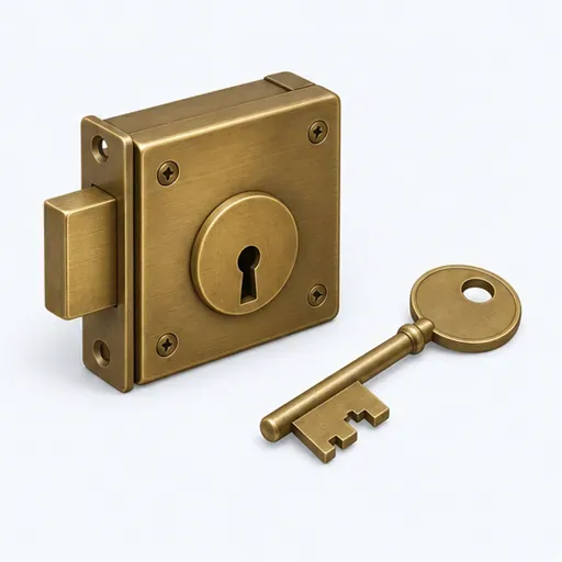 la serrure: lock