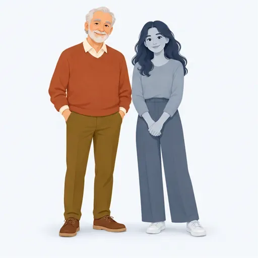 le grand-père: grandfather
