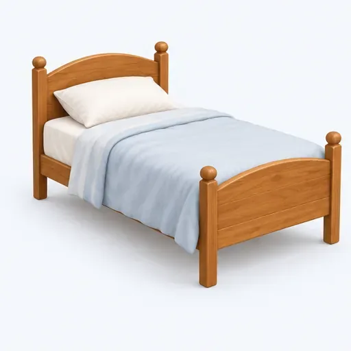 le lit: bed