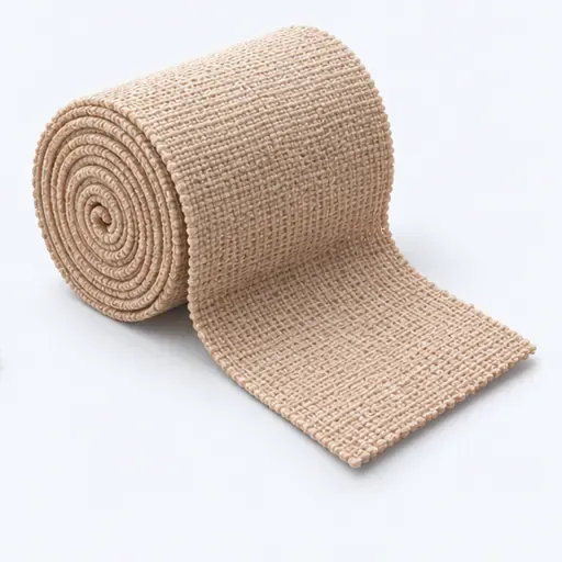 la bande élastique: elastic bandage