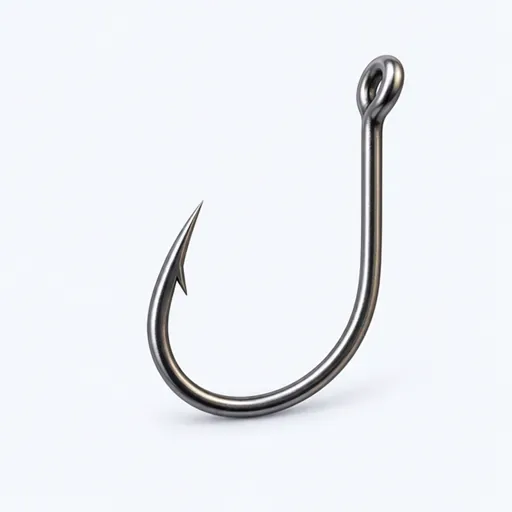 l’hameçon (m.): hook