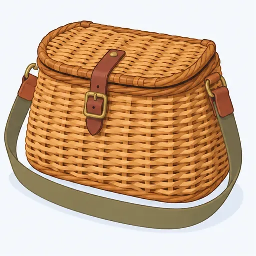le panier de pêche: fishing basket