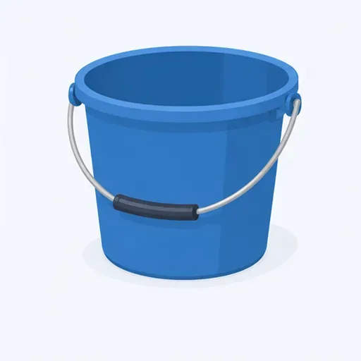 le seau: bucket