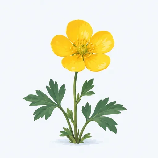 le bouton d’or: buttercup