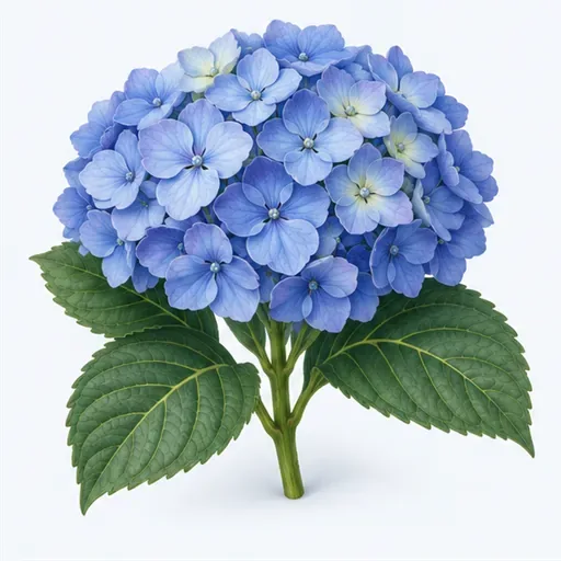 l’hortensia: hydrangea