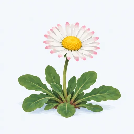 la pâquerette: common daisy