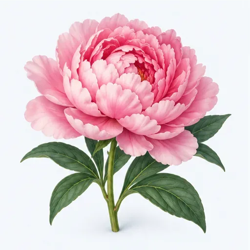 la pivoine: peony