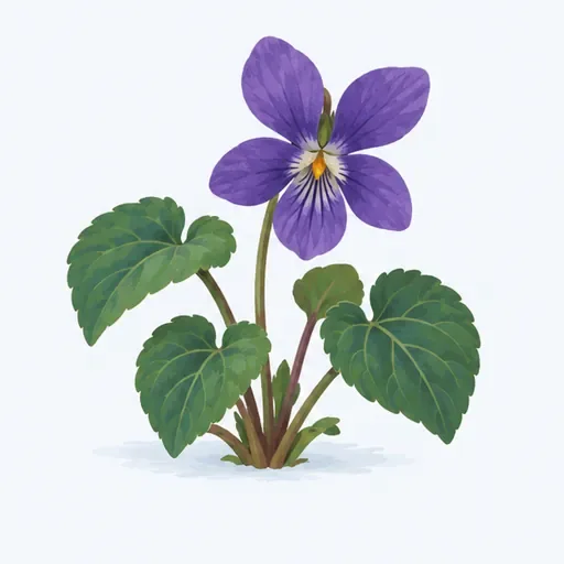 la violette: violet