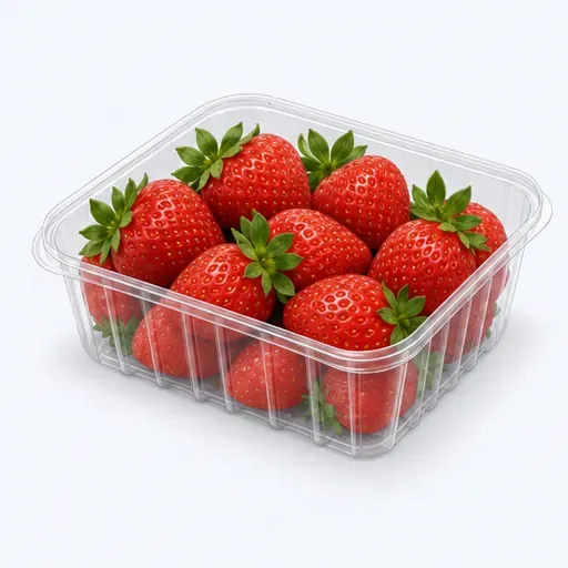 la barquette: punnet, plastic tray