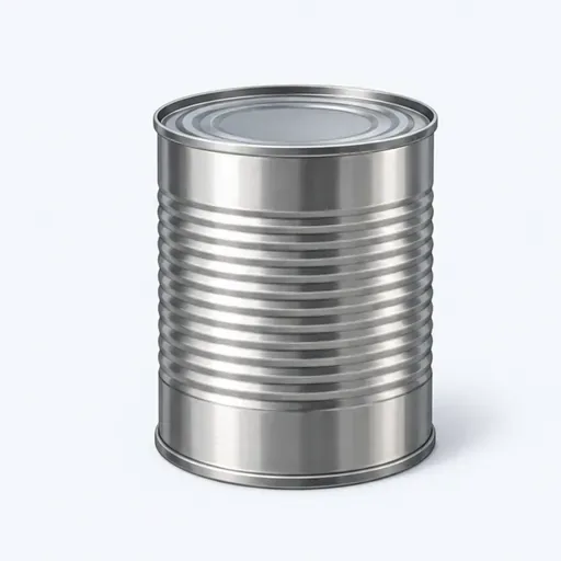 la boîte de conserve: tin, can