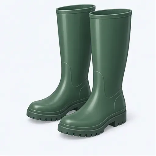les bottes de pluie (f.): wellies