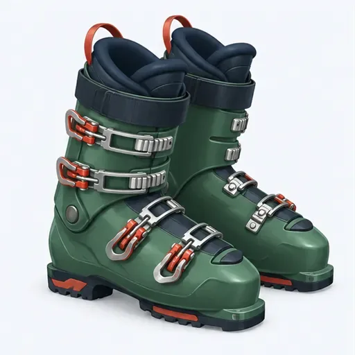 les chaussures de ski (f.): ski boots