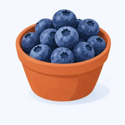 la myrtille: blueberry